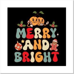 Merry and Bright Posters and Art